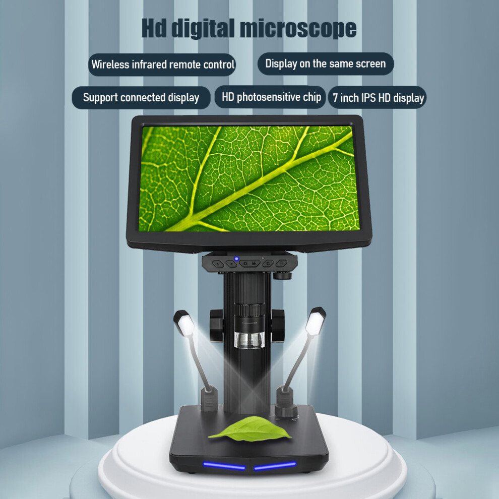 48MP USB Digital Microscope 1440P Lightness Adjustable 500X-1000X Zoom Rate Support 32G TF Card with 10.1-inch Large IPS Screen with Remote-image-OPC-PHQWYTY-NEW