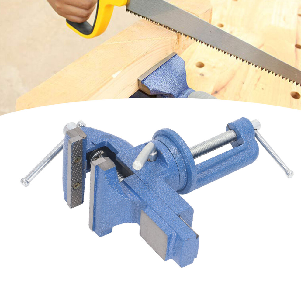 Bench Vise Heavy Duty 80Mm Jaw High Hardness 360 Degree Rotation Universal Table Vise Clamp 4921314509637