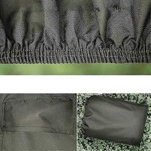 Lawn Mower Cover Waterproof Winter Tarp Lawn Tractor Cover Garden Mower Dust Cover Weather Cover183*137*117cm