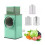 Grater Multi Function Vegetable Cutter Upgraded Cheese Grater Shredder with 3 Interchangeable Blade - JA 2