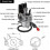 Carburetor for Engine Carburetor for 50cc 2 Stroke Motorcycle Carb 3