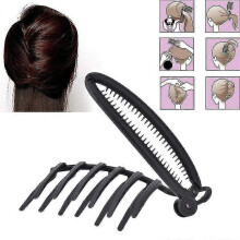Magic Women Diy Hair Styling Updo Bun Comb Clip Set for Hair French Twist Maker -JA