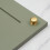 (25mm Knob) Solid Brass Cup Handle & Knobs Gold Kitchen Cabinet 4