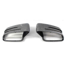 Car Carbon Fiber Rearview Side Mirror Cover Replacement for C E Class W204 W212 W176 W246 C218 X156