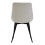 Living And Home (White) 2pcs Teddy Fleece Upholstered Dining Chairs 6