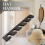 Wooden Hat Hanger With Display Shelf Black 7