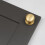 (38mm Knob) Solid Brass Cup Handle & Knobs Gold Kitchen Cabinet 4