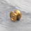 (38mm Knob) Solid Brass Cup Handle & Knobs Gold Kitchen Cabinet 7
