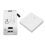 Wireless Smart Light Switch RF 433MHz AC 90-250V 10A Module(1 W &1 C) 4