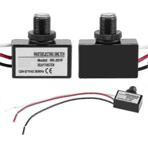 120-277v Dusk To Dawn Sensor Photoelectric Switch Light Photocell Sensor Lighting Switch - JA
