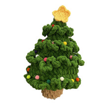 Christmas Tree Crochet Kit for Beginner All in One Cute Christmas Tree Knit Diy Kit Type 3
