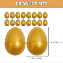 24pcs Empty Golden Eggs Egg Kids Toy Wrapping Egg Egg - HZ