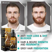 Biotin Hair Growth Spray Anti Hair Loss Fast Regrowth Scalp Treatment Serum - HZ