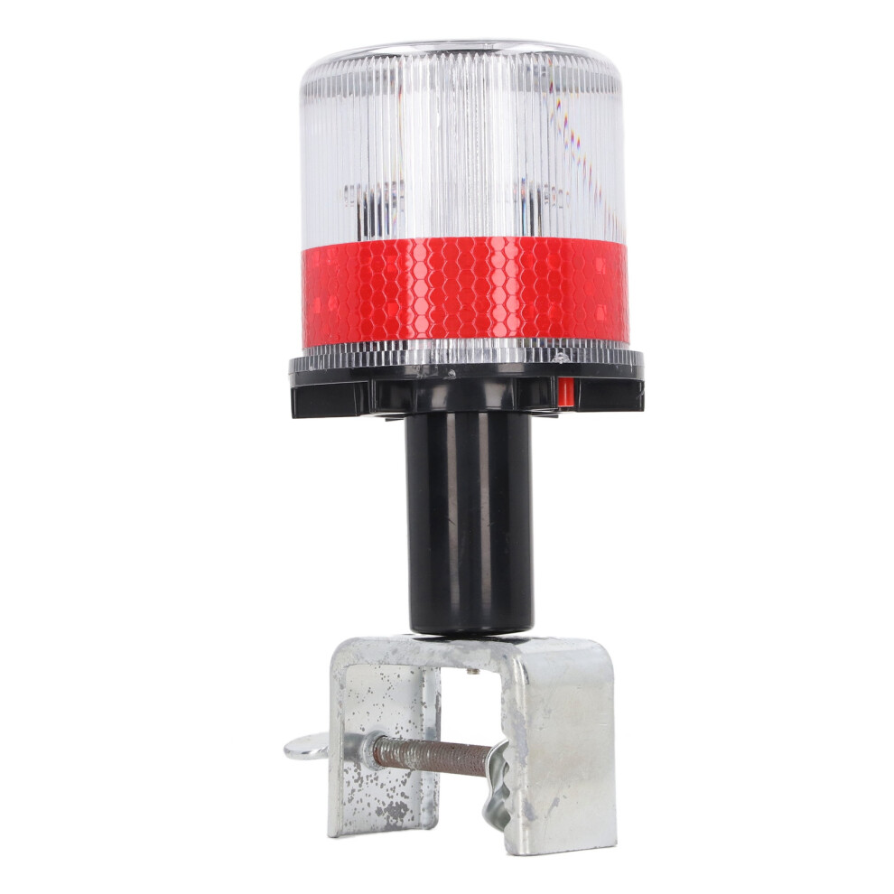 Solar Powered Led Strobe Robust Reflective Waterproof Beacon Warning Cone Lamp With Iron Bracket Light 9431314522130