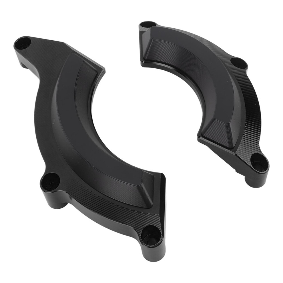 Engine Stator Guard Cover Crash Protector Aluminum Alloy Rugged Construction For Z900 2017 To 2019 Black 4321314523266