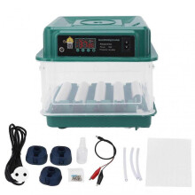 Egg Incubators Automatic Adjustable Tray Incubator Household Egg Turner for Hatching EU Plug 220V 10 Eggs - HZ
