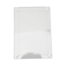 Refrigerator Photo Frames Acrylic Magnetic Double Sided Transparent Fridge Picture Display Frame for 3 Inch Photo Notes