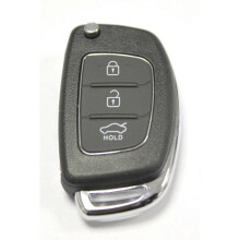 Rfc 3 Button Flip Key Case for Hyundai I10 I20 I40 Ix35 Santa Fe Remote Fob