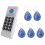 Αναγνώστης και εγγραφή καρτών IC RFID NFC + 5XT5577 Αντιγραφέας μπρελόκ RFID κάρτας 3