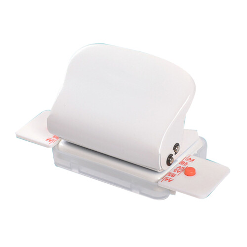 Mini Book Binding Machine Multiple Holes Fast Accurate Manual Coil Binding Machine for Office School Home White 1
