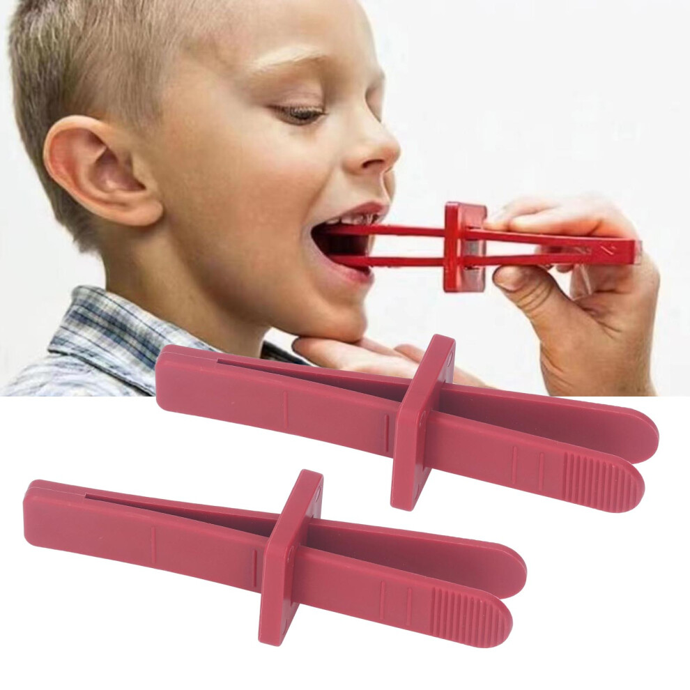 2pcs Kids Jaw Exerciser Adjustable Facial Jaw Exerciser Children Jawling Masseter Trainer Tool