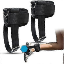 Adjustable Dumbbell Ankle Straps D-rings Weights Leg Extension Training Tibialis Trainer Home Gym Fitness Equipment - JA