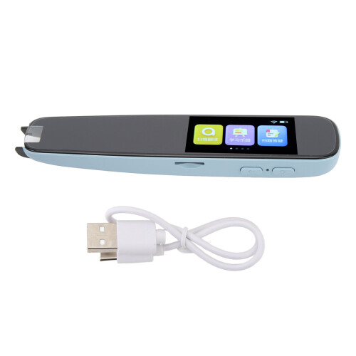 WiFi Language Translator Pen Digital Touch Screen Quick Identification Scan Reader Pen for Learning Traveling Aboard Blue 1