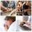 4 Pack Trigger Finger Splints Finger Brace Finger Knuckle Immobilization - JA 5