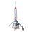 MS378 Tin Rocket Toy, Vintage Decorative Ship 15
