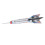 MS378 Tin Rocket Toy, Vintage Decorative Ship 13