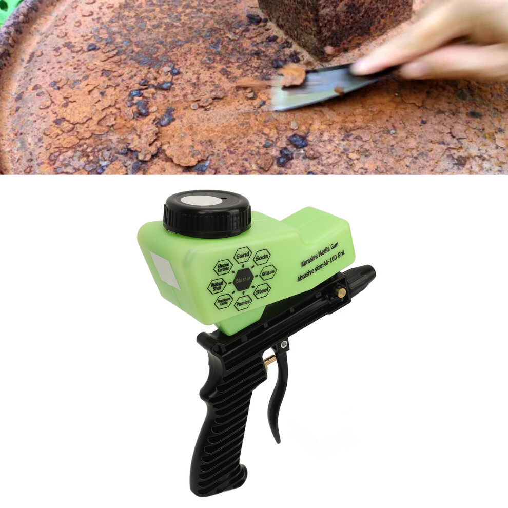 Sandblaster Air Sand Blaster Sandblasting Spray Gun Tool Or Spraying Cleaning Diy 8771314544024