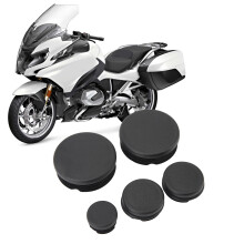 5PCS Motorcycle Frame Hole Cover Caps Plug Kit Decor Waterproof Dustproof Fit For R1250 R1200