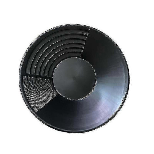 (Black) Gold Pan Basin Nugget Mining Dredging Prospecting Sifting Panning 385x80mm - JA 1