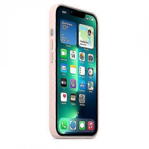 (Chalk Pink) Silicone Case With Magsafe For Iphone 13 Pro Phone Case 2