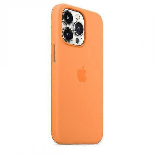 (Marigold) Silicone Case With Magsafe For Iphone 13 Pro Phone Case 1