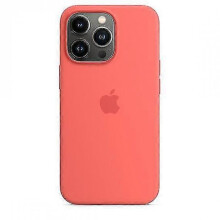 (Pink Pomelo) Silicone Case With Magsafe For Iphone 13 Pro Phone Case