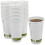 URBN Living (1000) Paper Coffee Cups 16oz White Compostable Takeaway 7