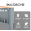 BELOFAY Grey Radiator Cover | Stylish & Compact 5