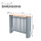 BELOFAY Grey Radiator Cover | Stylish & Compact 3