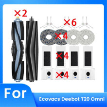 20 Stück Zubehör für Ecovacs Deebot T20 Omni Kehrroboter