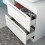 NES Home Nes Home 800mm White Basin Vanity And Rounded Rectangle Basin Sink Unit 5