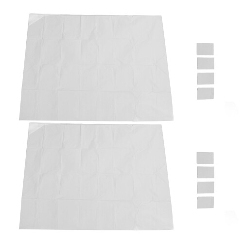 2 Sets Christmas Window Projector Screen HD Cloth 1