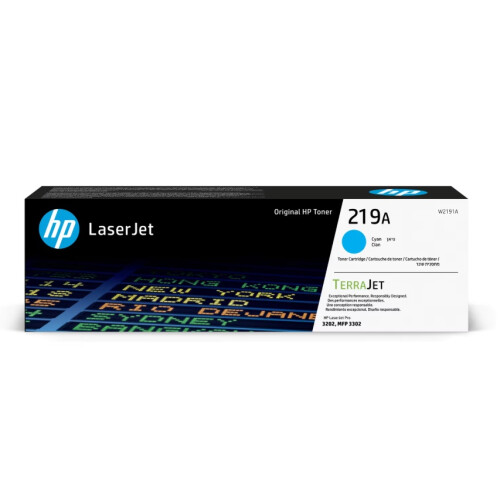 HP Toner HP W2191A Turkusowy
