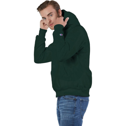Reverse Weave Pullover Hooded Sweatshirt - OXFORD gRAY - M(D0102H7DcD6) 2