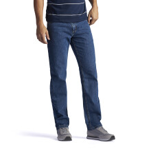 Lee Mens Regular Fit egyenes lb Jean Medium Stone 32W x 29L
