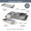 Quest Quest 16510 Large Buffet Server and Warming Tray / 3 x 2.4L Trays, 300W 2