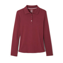 French Toast girls Zmek s dlouhm rukvem a lmcem Picot (Standard & Plus) Polokoile Burgundy 10 12 US