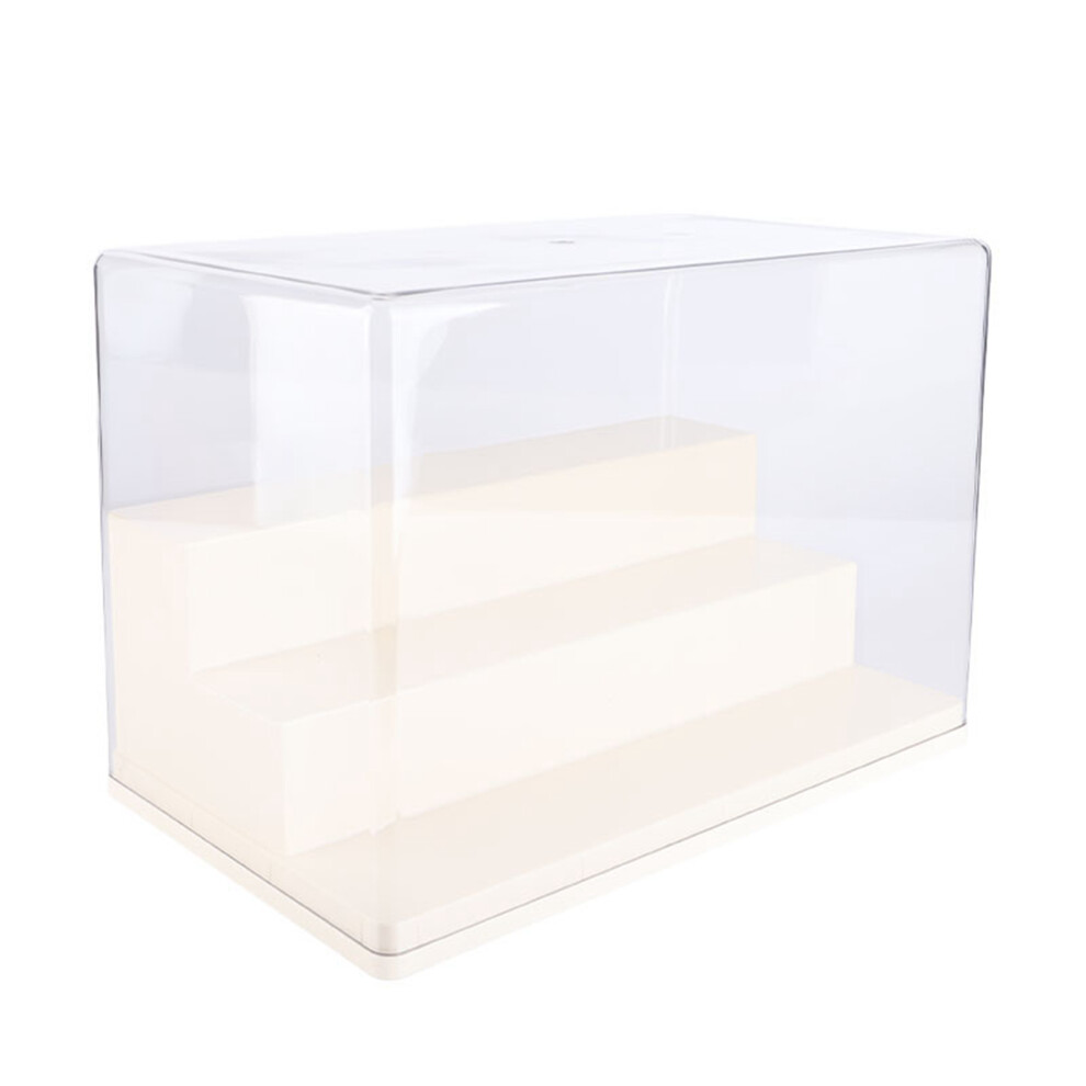 Doll Storage Box Multifunctional Transparent Doll Display Shelf Stepped Doll Dust Proof Organizer S 16.5x12.5x28cm-image-OPC-PHQXDW5-NEW
