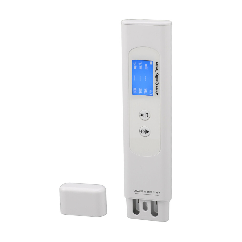6 in 1 Portable Water Quality Detector Water Quality Testing Meter TDS COD TOC UV275 EC TEMP Meter
