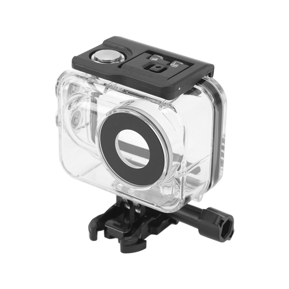 Action Camera Dive Case with Adapter 60m Depth Waterproof Sealed Sport Camera Protective Case for Insta360 GO 3